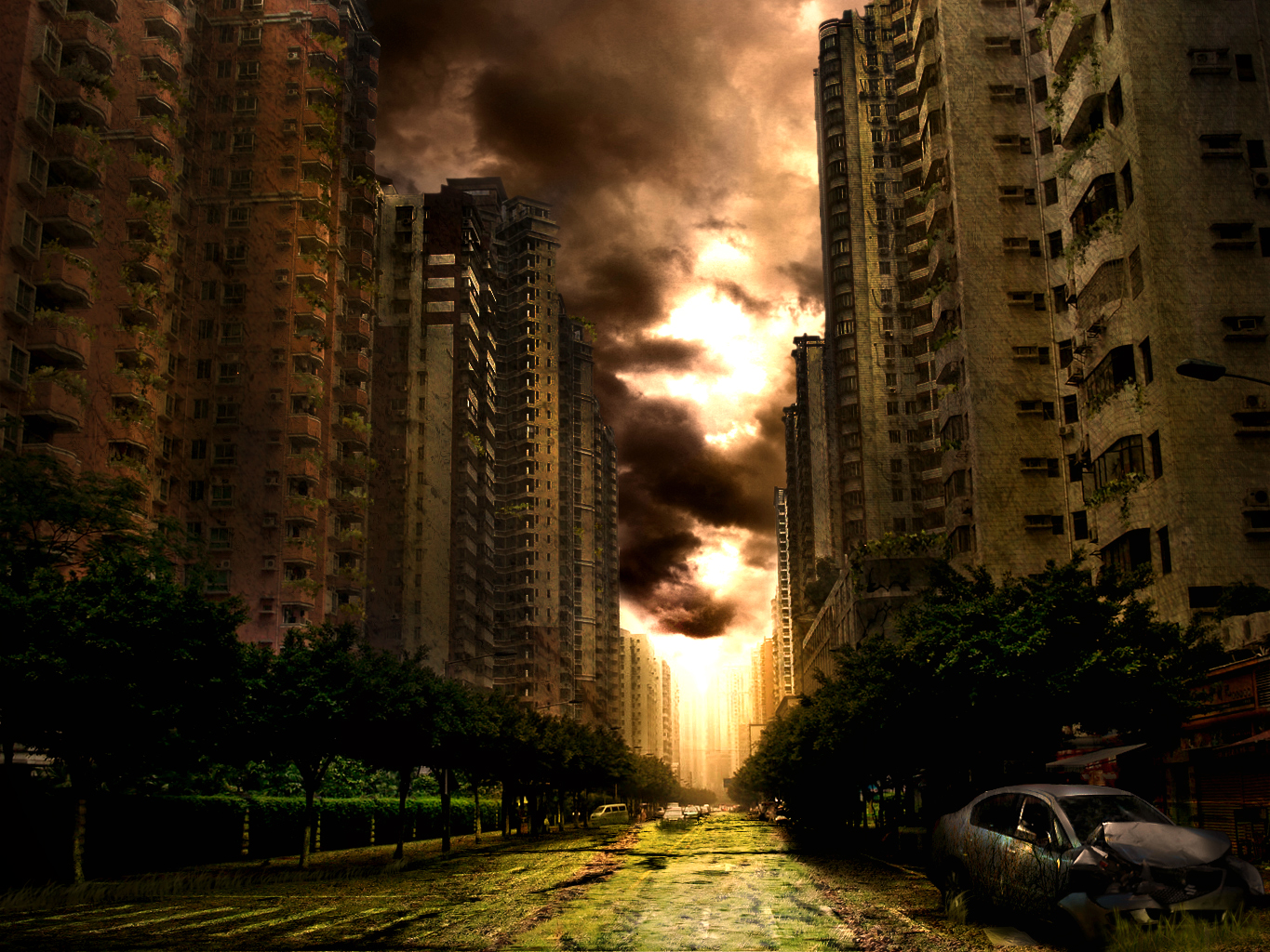 Скачай после конец. Конец света 2002. Разрушенный город. Апокалипсис конец света. Фотографии конца света.