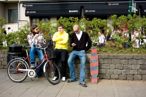 Hipsters in Iceland (image courtesy Karl Gunnarsson).